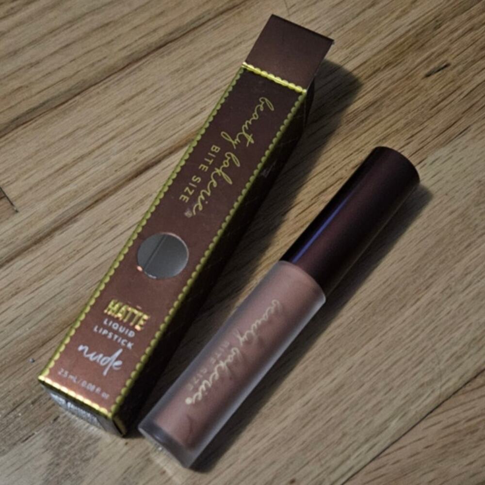 Beauty Bakeries Bite Size Matte Liquid Lipstick Nude FOR REAL DOUGH
